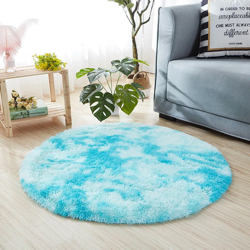 Plush Circular Area Rug Kalsten