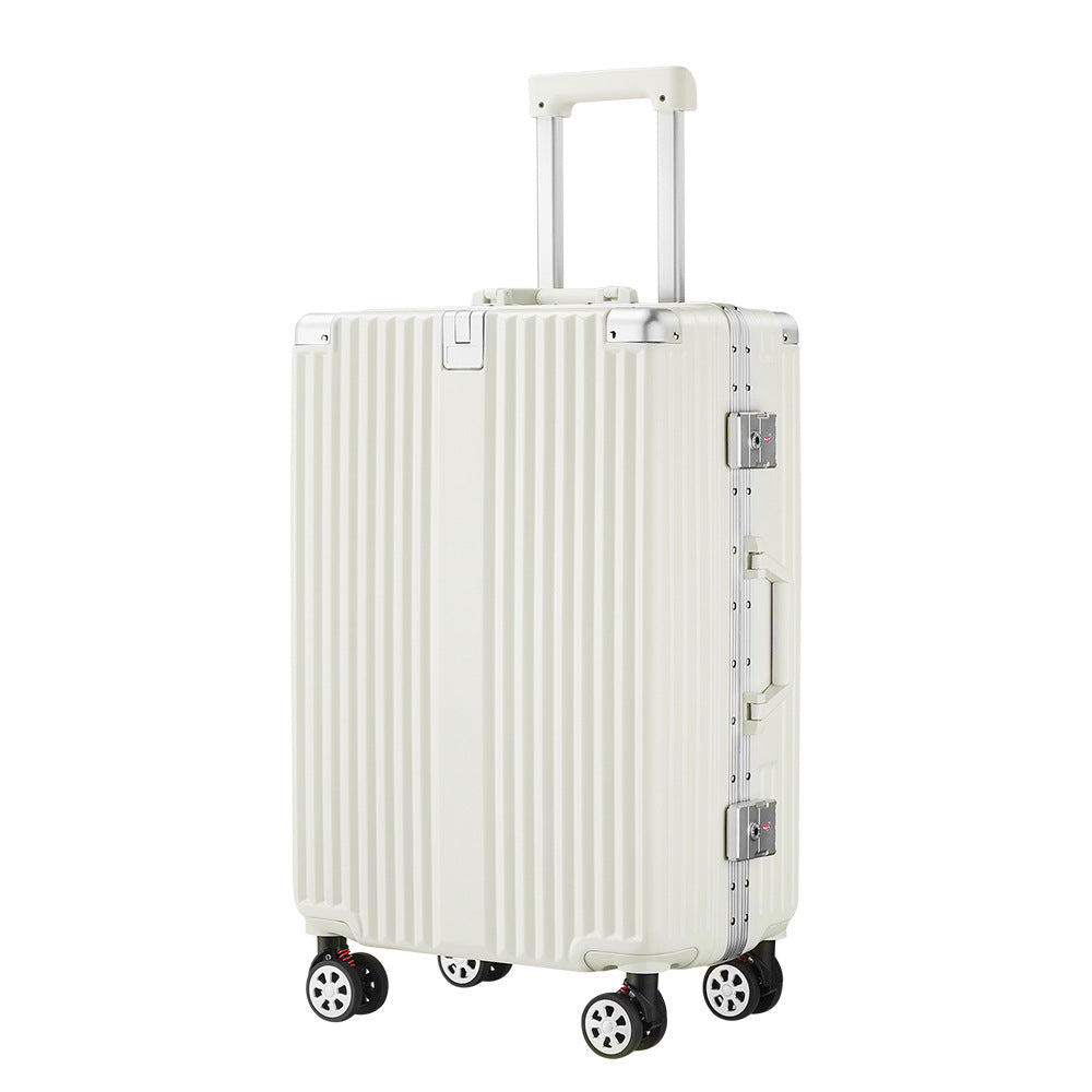 Impact-Resistant Hard Shell Travel Suitcase