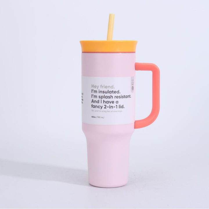 Women's insulated mug with 2-in-1 lid Kalsten