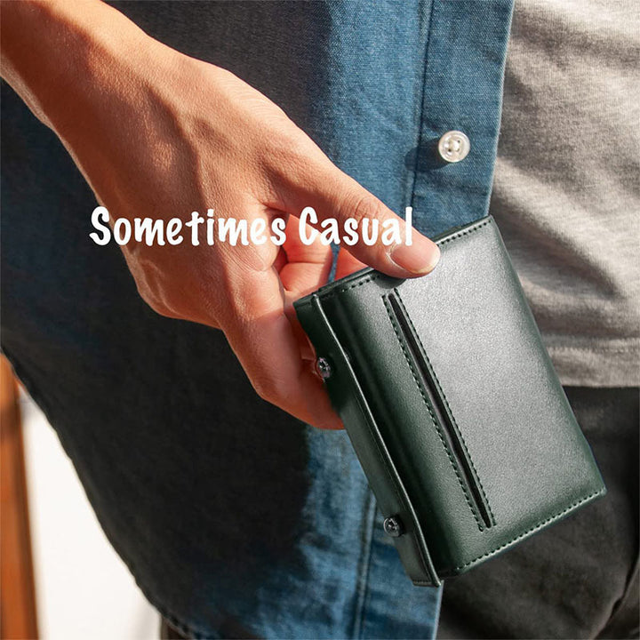 Premium Leather Multi-Compartment Wallet Kalsten