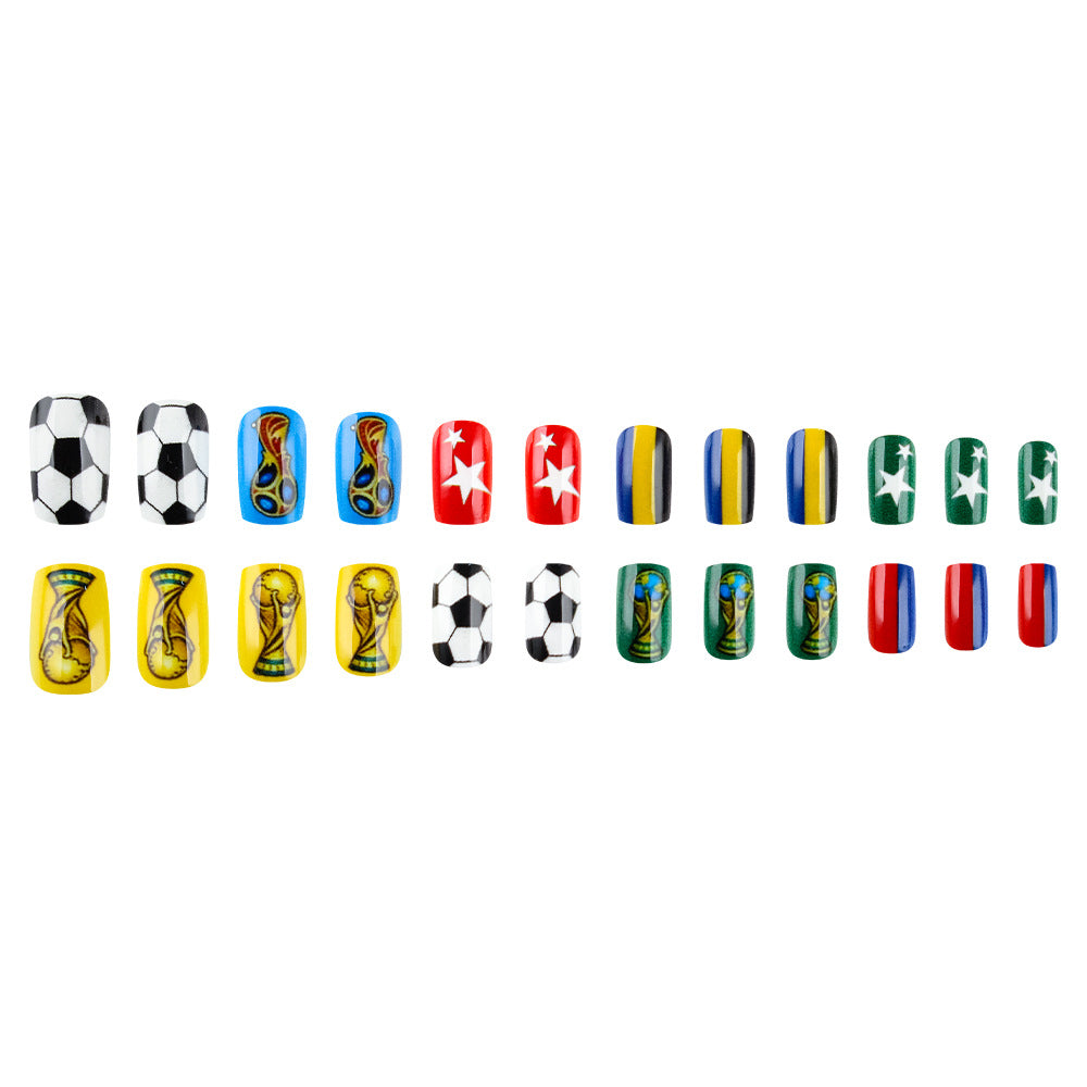 Sports-Themed Nail Art Set Kalsten