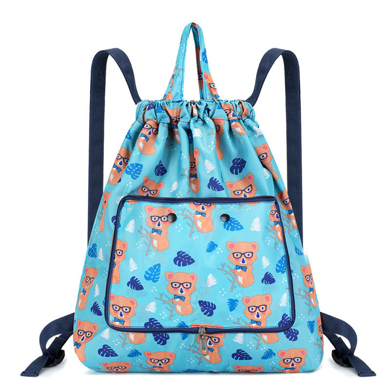Lightweight Floral Drawstring Backpack Kalsten