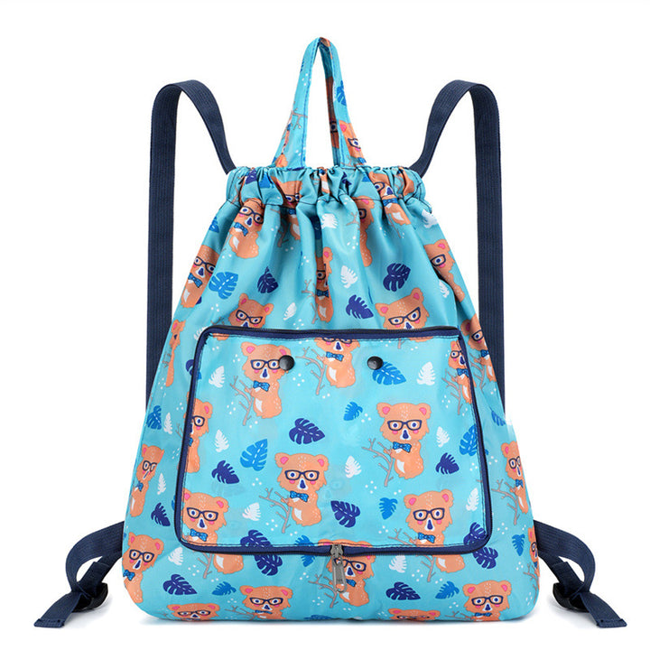 Lightweight Floral Drawstring Backpack Kalsten