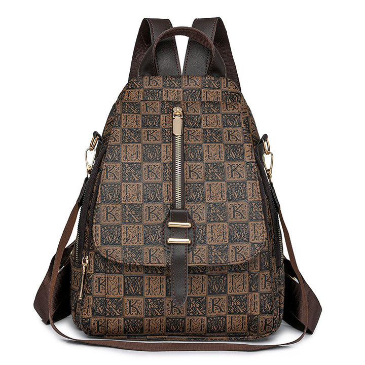 Stylish Geometric Print Rucksack