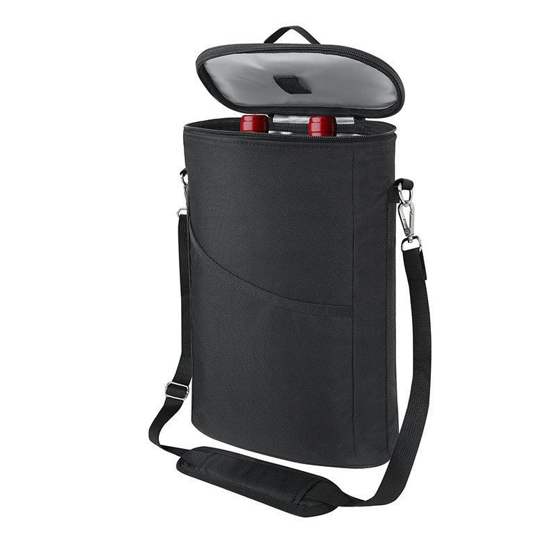 Stylish wine bag with insulated interior Kalsten
