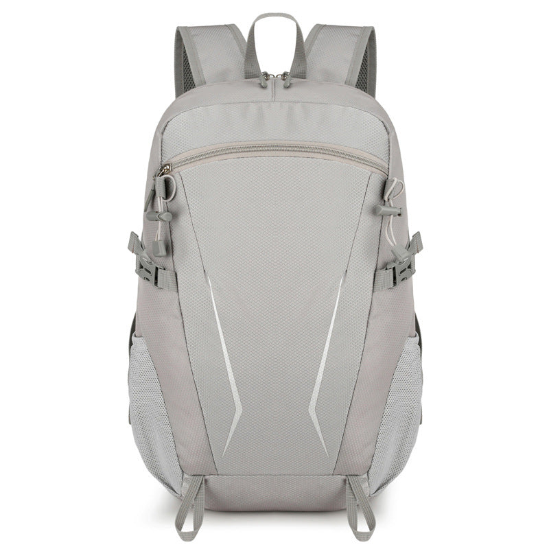 Unisex nan light day backpack with reflective inserts, padded back and side mesh pockets Kalsten