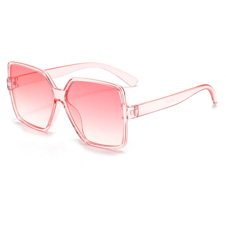 Oversized Square Frame Sunglasses Elegant Style