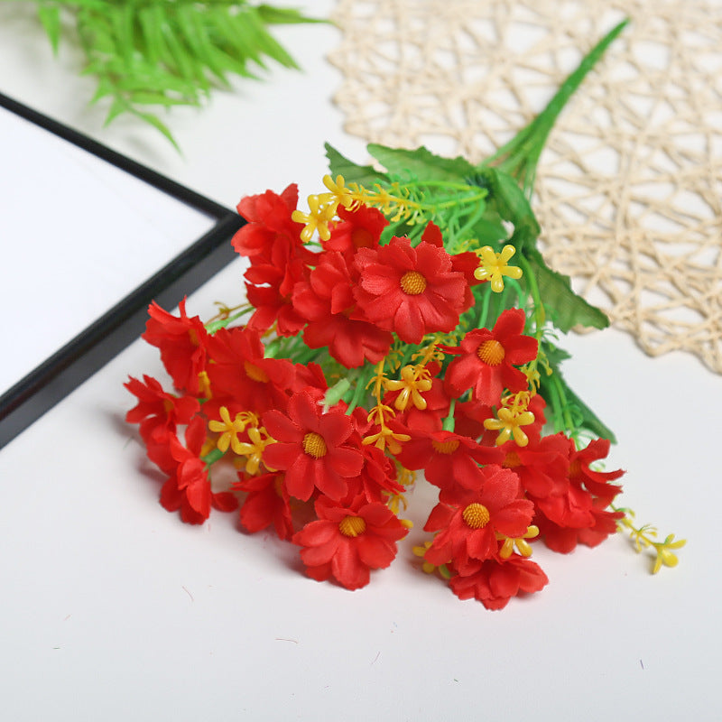 Lifelike Fabric Floral Bouquet