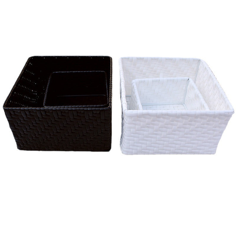 Nested Woven Storage Baskets Set Kalsten