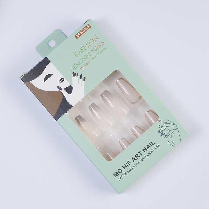 Artificial nails with elegant glitter accents Kalsten