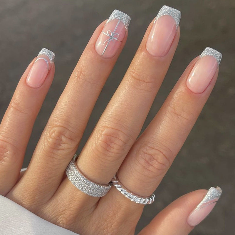 Chic Decorative Press-On Nail Set kalsten 1788495535