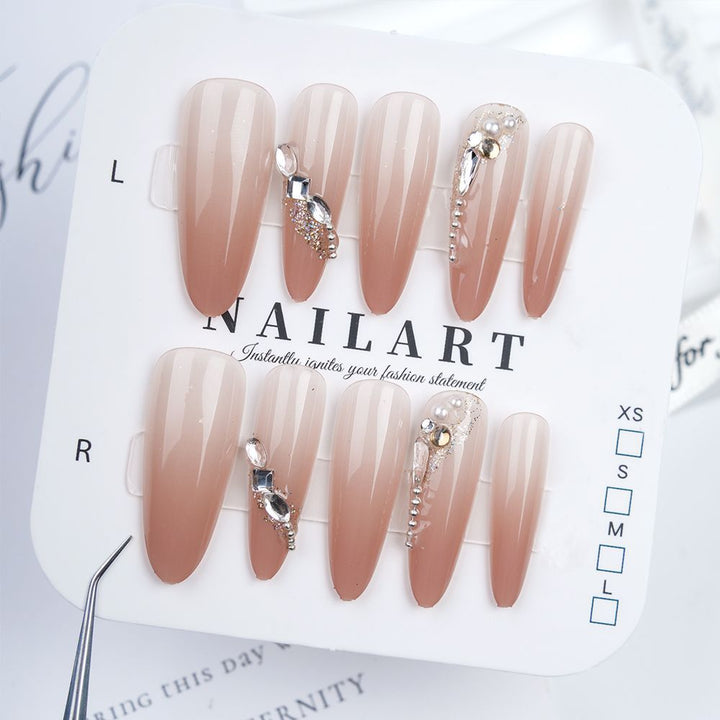 Cute Animal-Themed Press-On Nail Art Set Kalsten