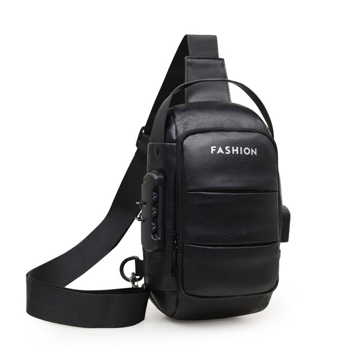 Stylish Crossbody Leather Bag Kalsten