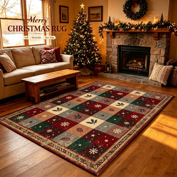Christmas-Themed Decorative Area Rug Kalsten