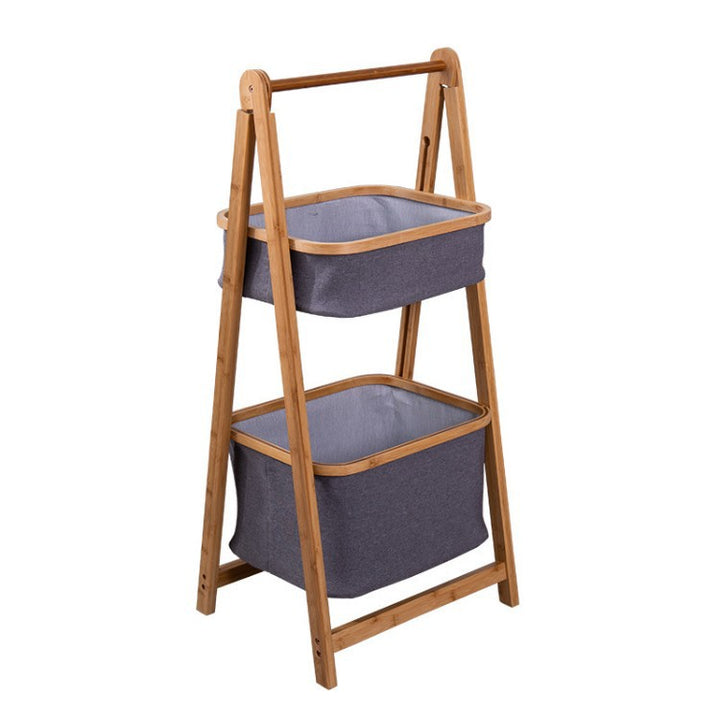 Elegant storage stand with two compartments Kalsten