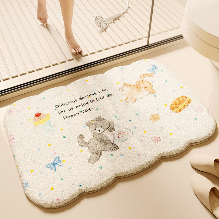 Decorative Kitchen Bath Mat