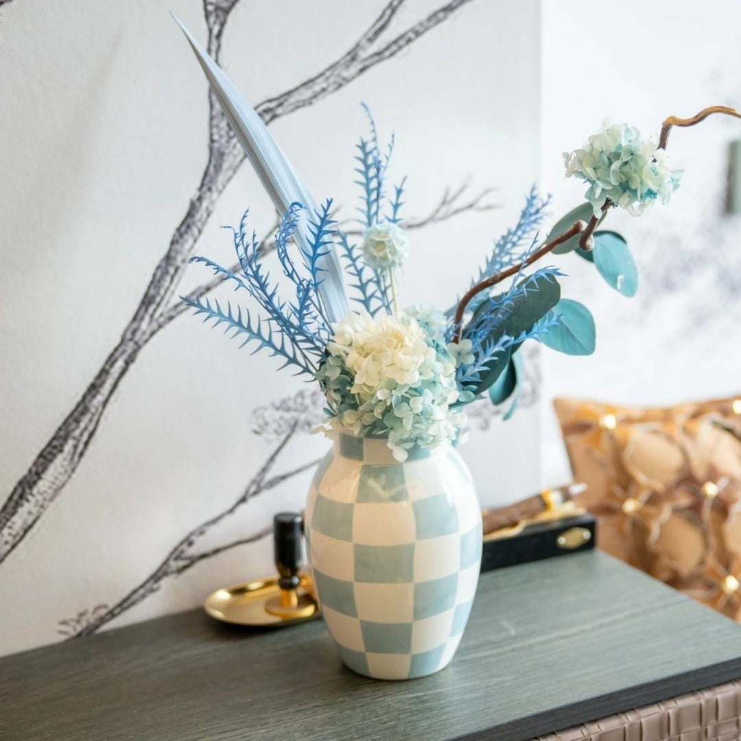 Decorative Floral Arrangement with Handles