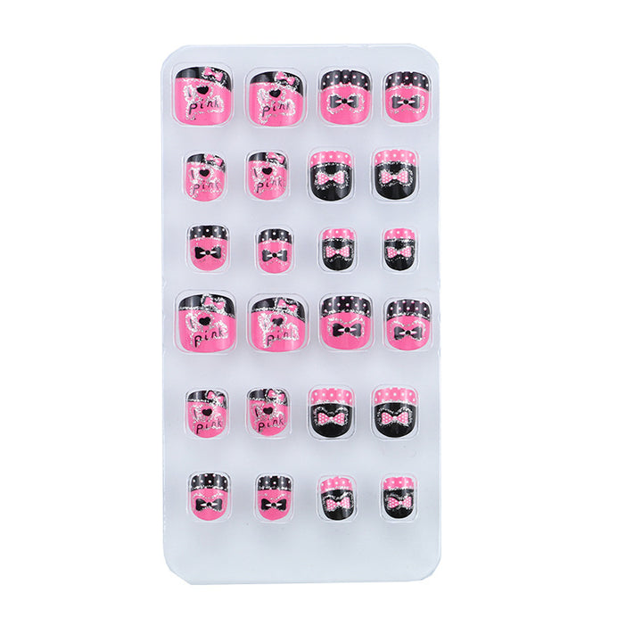 Playful Cartoon Animal Press-On Nail Set Kalsten