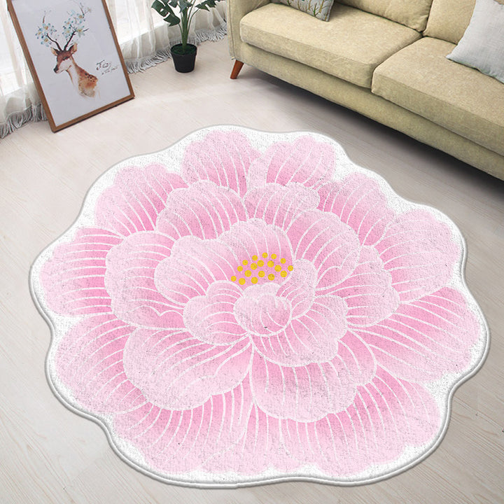 Floral-Inspired Decorative Mat