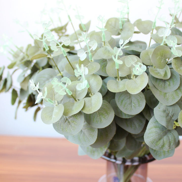 Decorative Eucalyptus and Leaf Arrangement