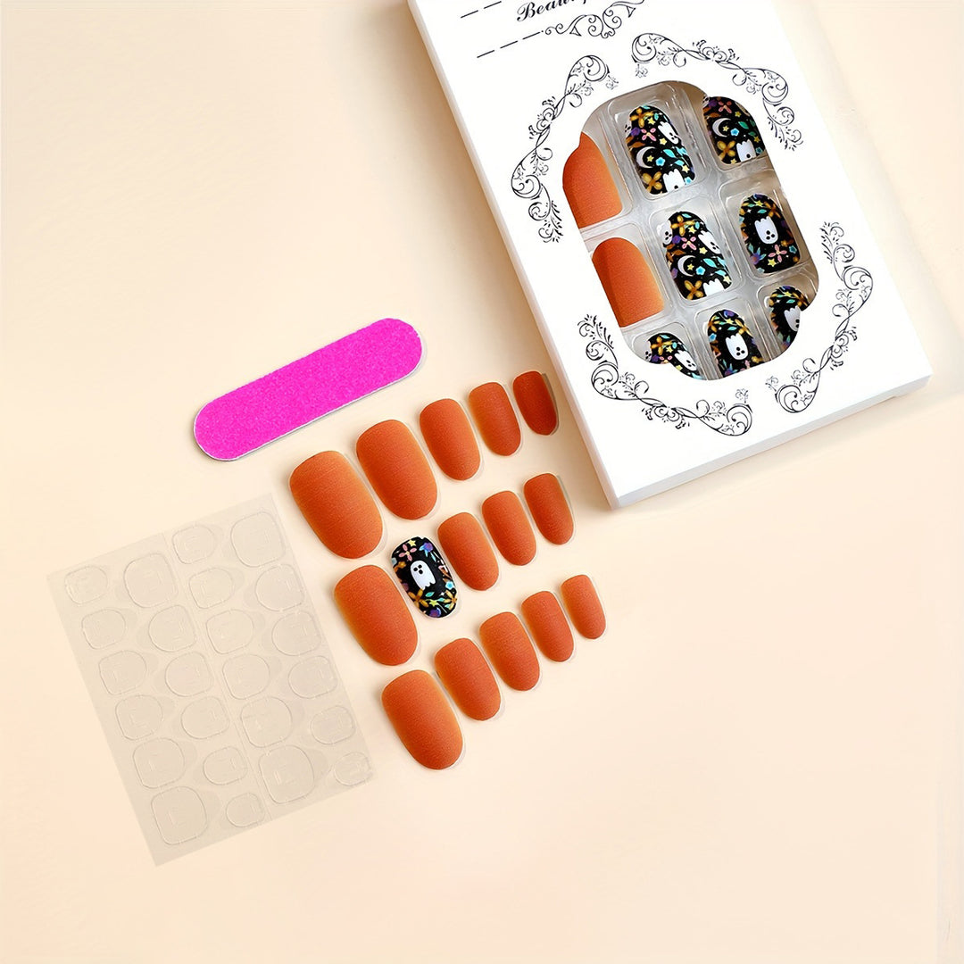 Artificial nail set with elegant French tips Kalsten