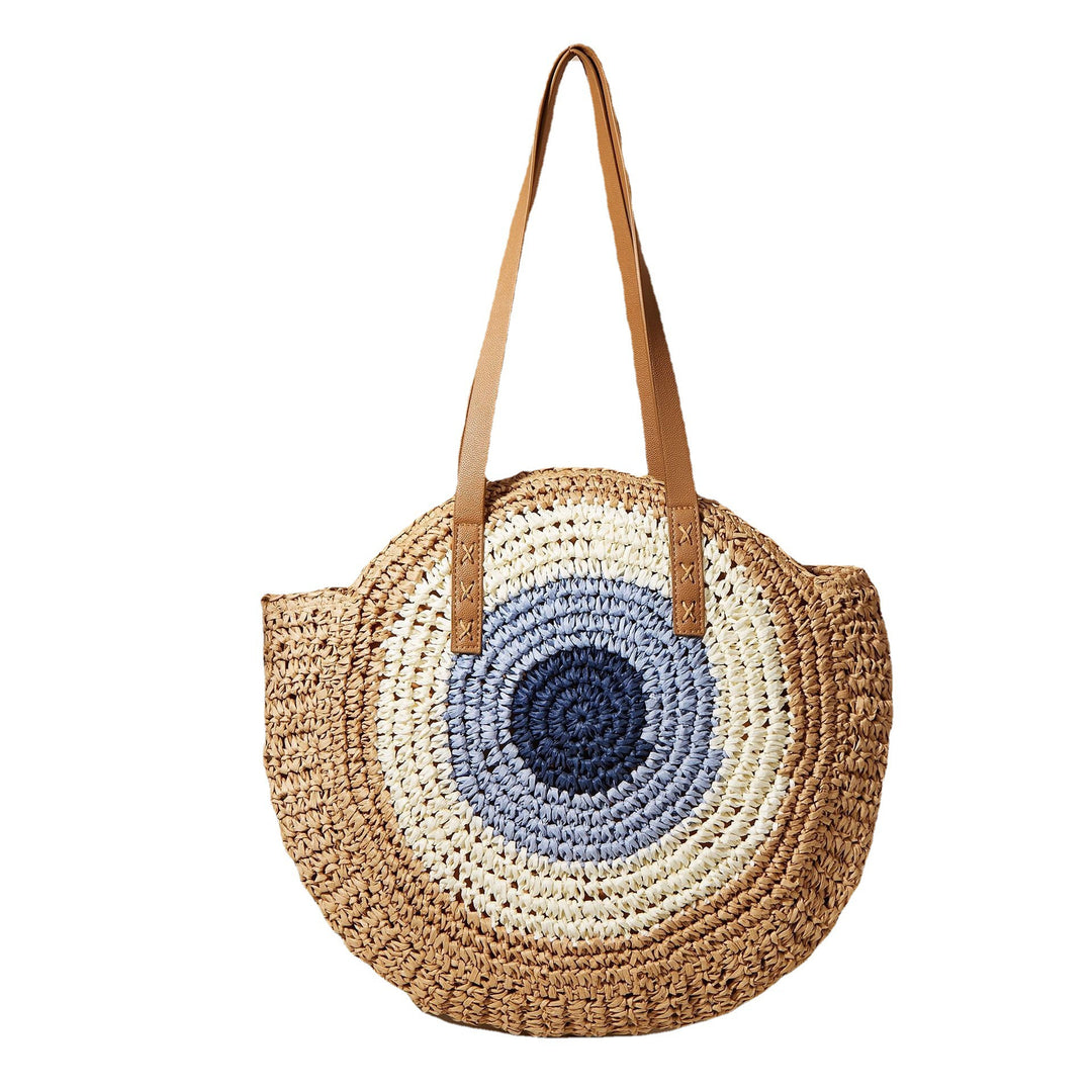 Hand-knotted basket bag with stylish design Kalsten