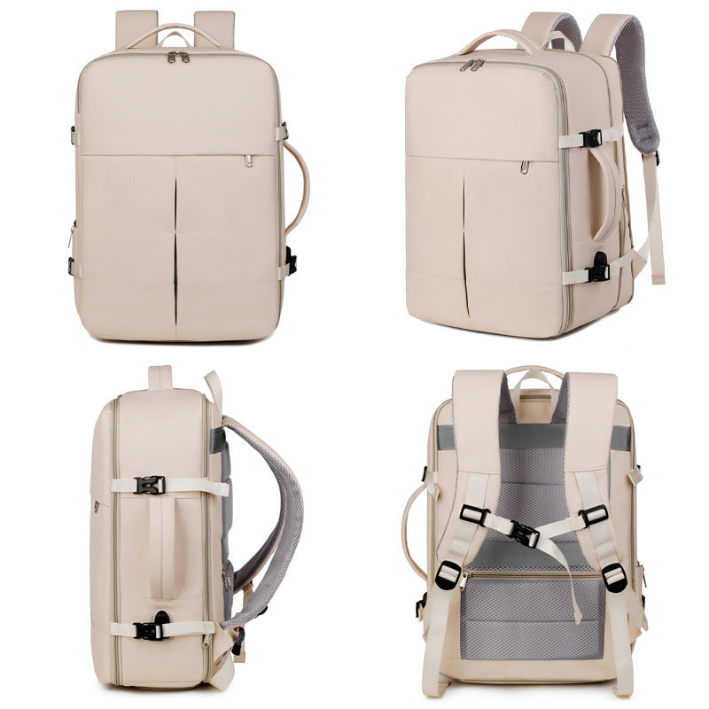 Versatile Travel Backpack with Expandable Storage