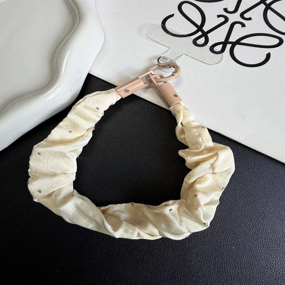 Decorative Chiffon Charm Keychain Kalsten