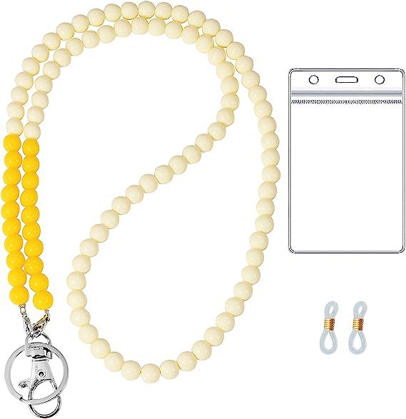 Beaded Lanyard with ID Holder Kalsten