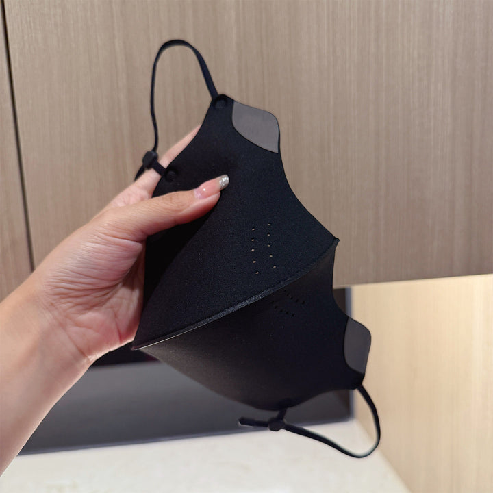 Contoured Reusable Breathable Face Mask with Adjustable Ear Straps and Inner Filter Pocket Kalsten
