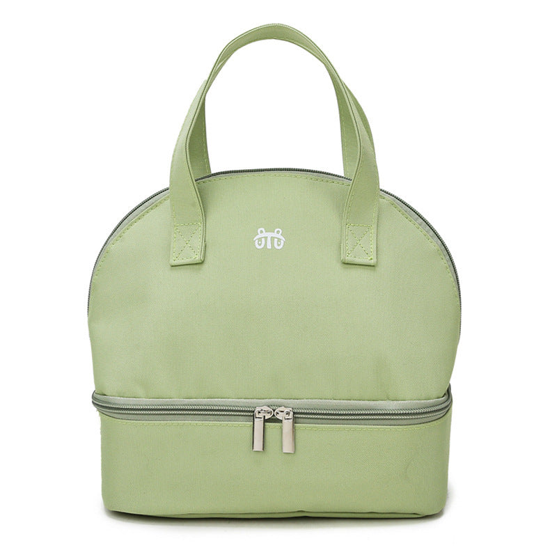 Women's Insulated Lunch Bag with Double Compartment Design Kalsten