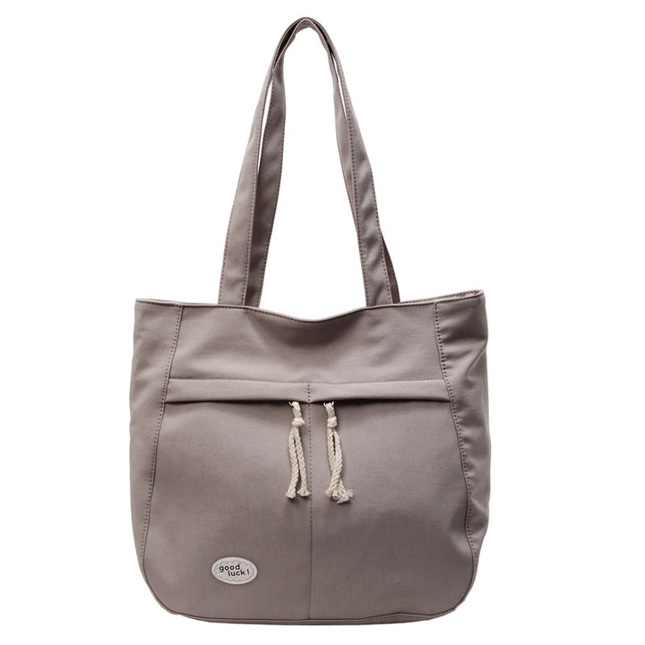 Casual Multi-Pocket Canvas Tote Bag Kalsten