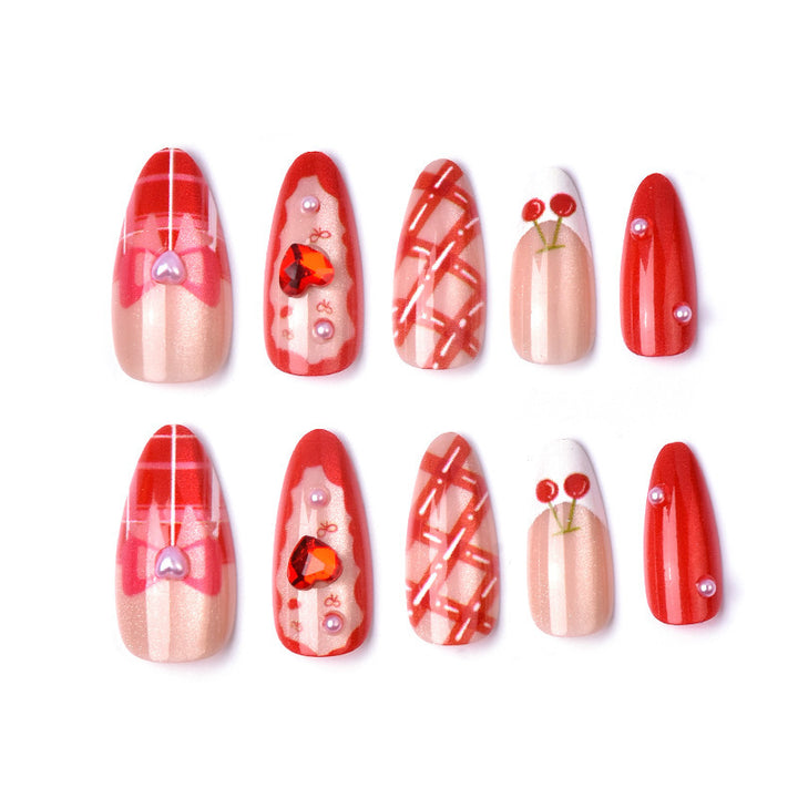 Playful Artificial Nail Set Kalsten