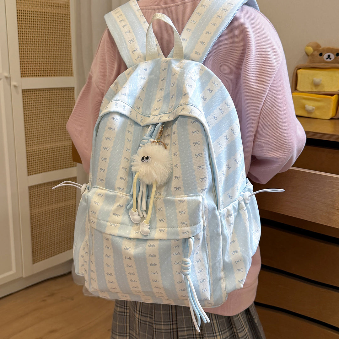 Playful Patterned School Backpack Kalsten