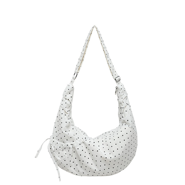 Fashionable Polka Dot Hobo Bag