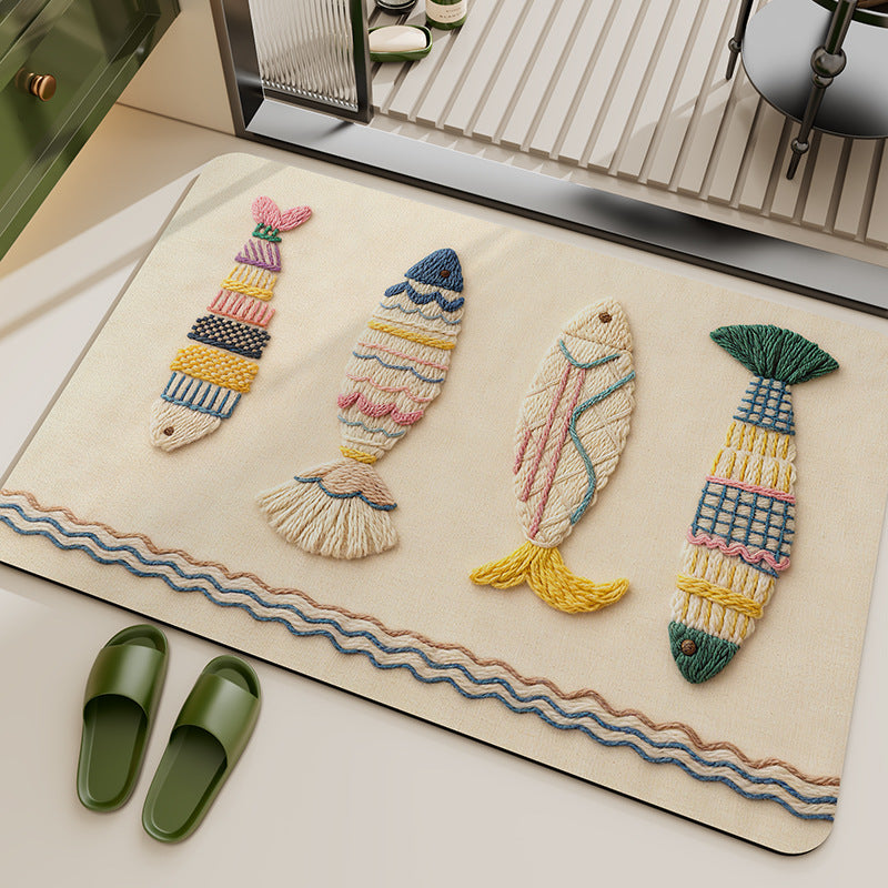 Playful Animal-Themed Area Rug