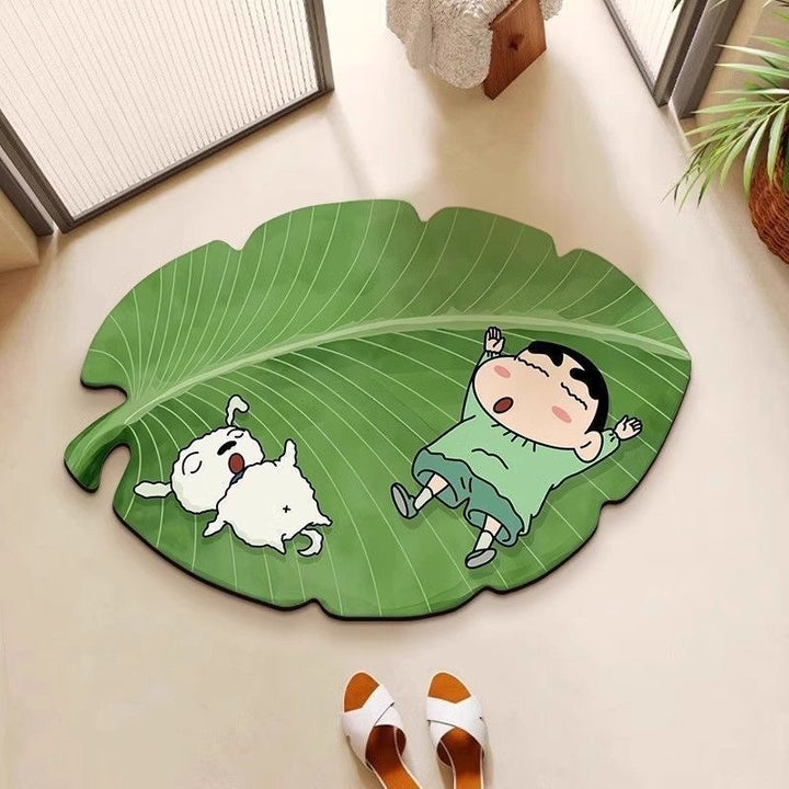 Home Decorative Leaf-Shaped Mat