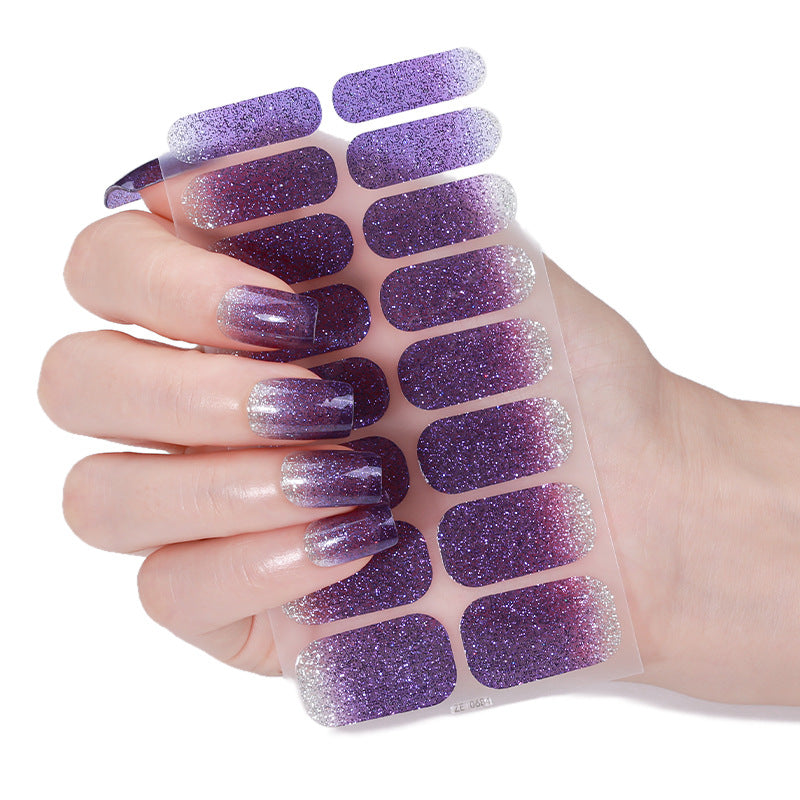 Glitter Ombre Nail Wraps  1790954415