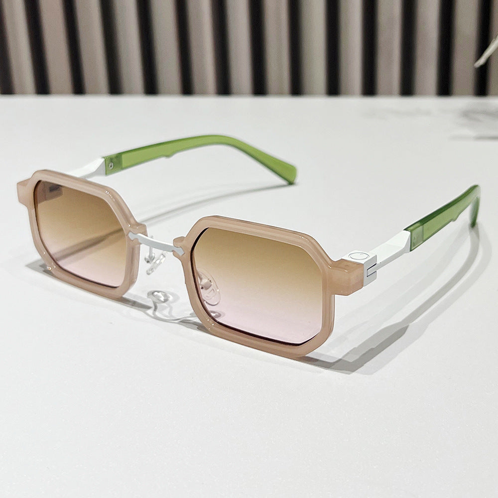 Modern Geometric Rectangle Sunglasses Kalsten
