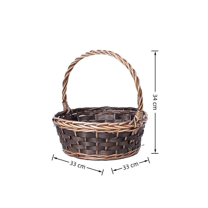 Handcrafted Decorative Woven Storage Basket Kalsten