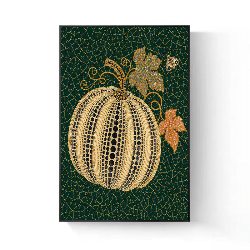 Decorative Pumpkin Canvas Art