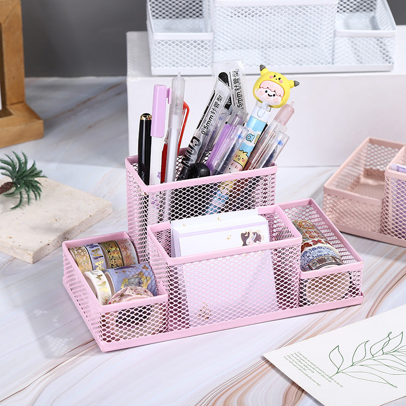 Multi-Compartment Wire Mesh Organizer Kalsten