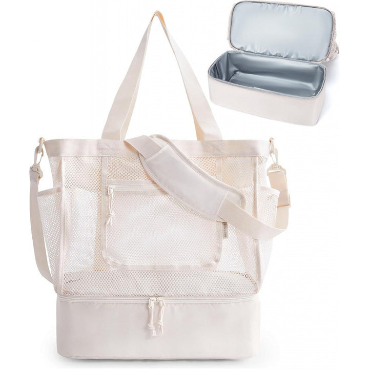 Multifunctional cooler bag with mesh outer pockets Kalsten