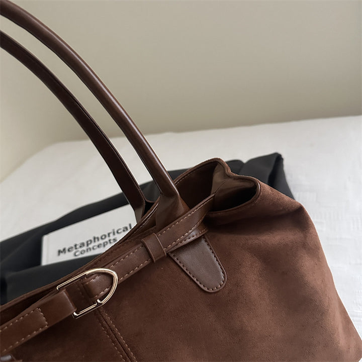 Suede Fashion Tote