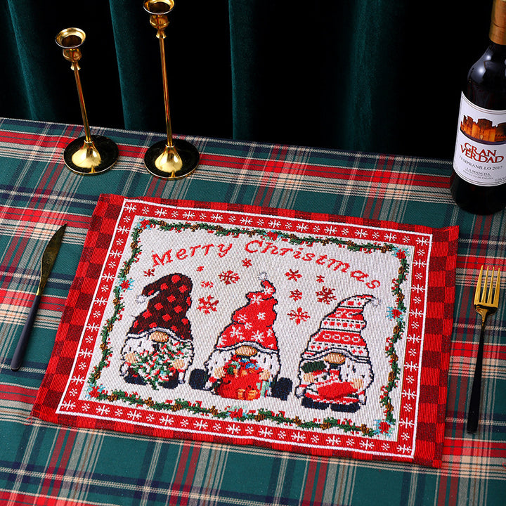 Festive tablecloth with Christmas pattern Kalsten