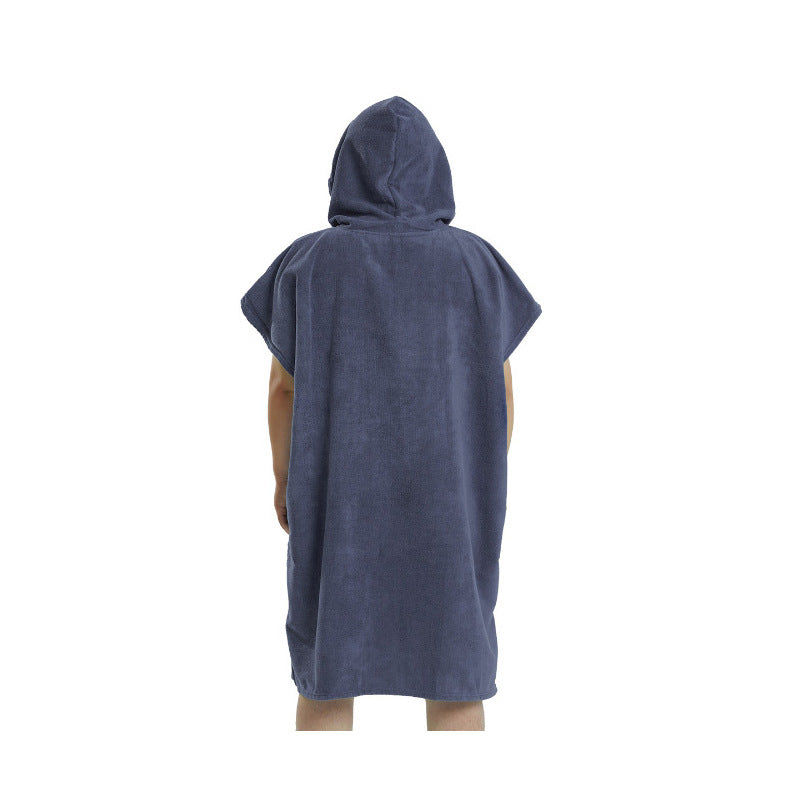 Fluffy Hooded Bath Poncho Kalsten