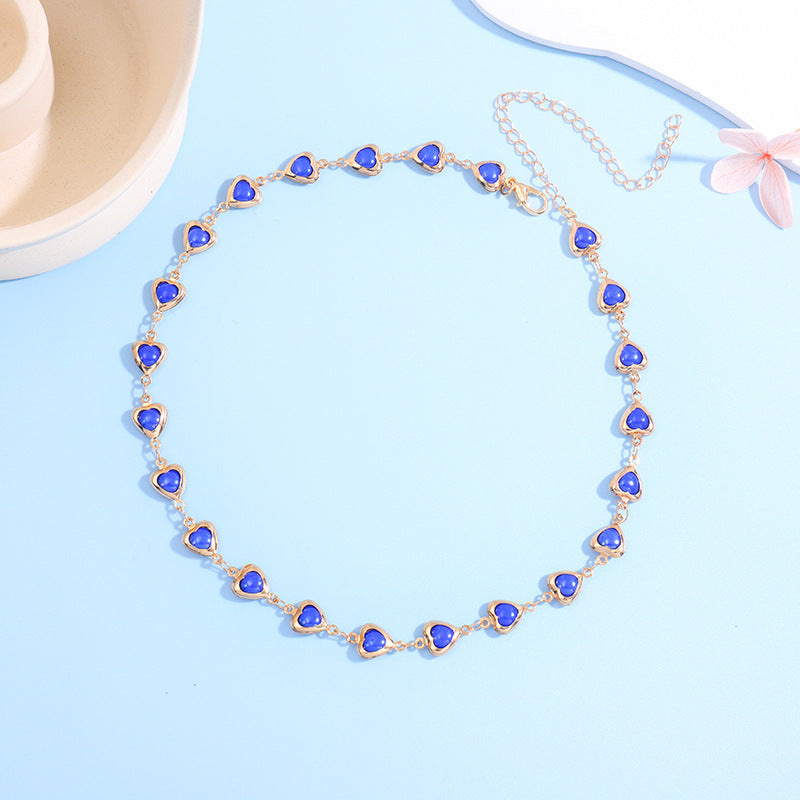 Sparkling Crystal Choker Necklace Kalsten