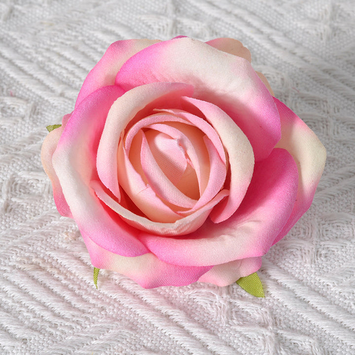 Decorative Velvet Rose Pin Brooch