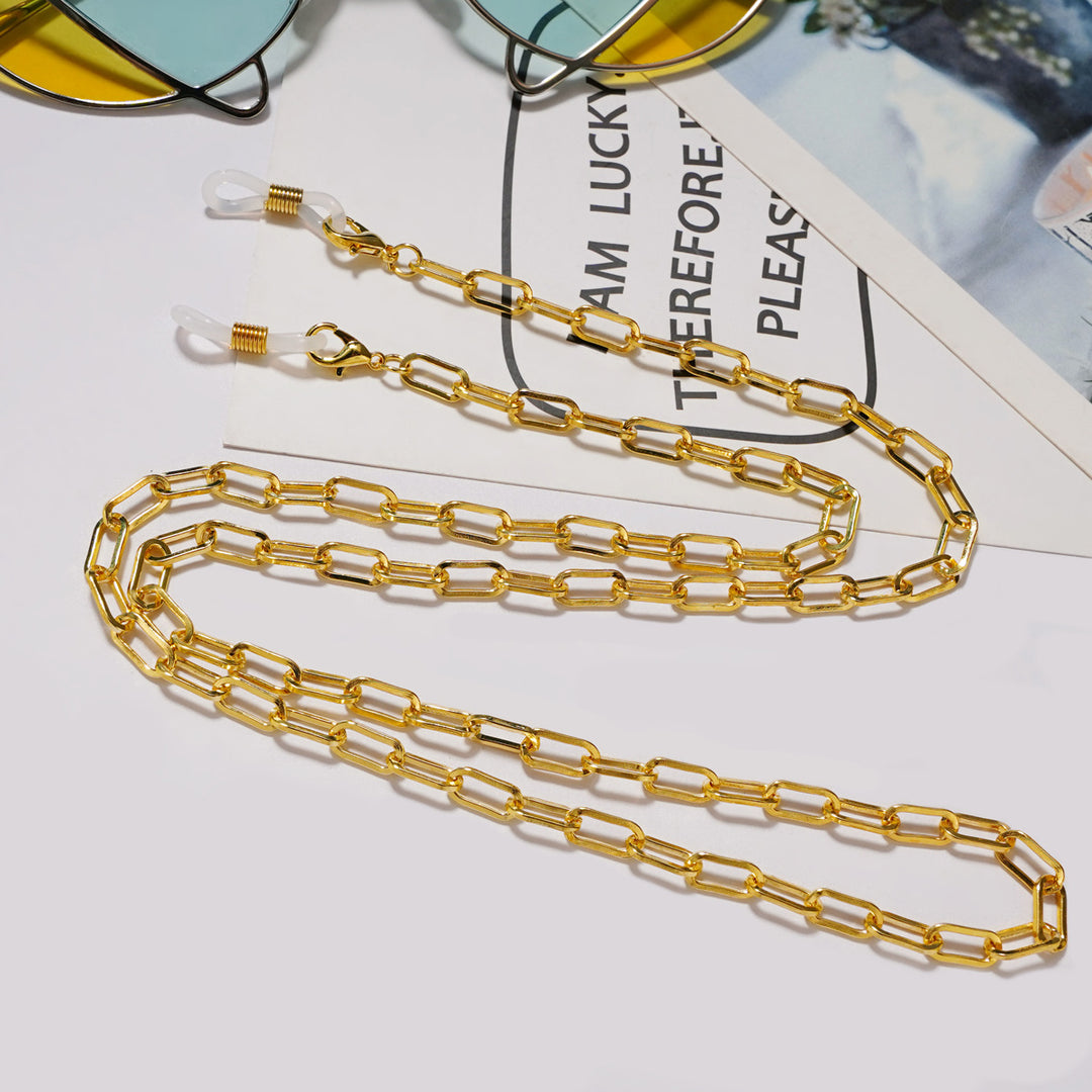 Metallic Chain Eyewear Holder kalsten