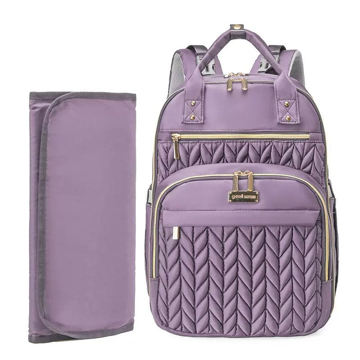 Elegant and Spacious Backpack with Textured Design Kalsten